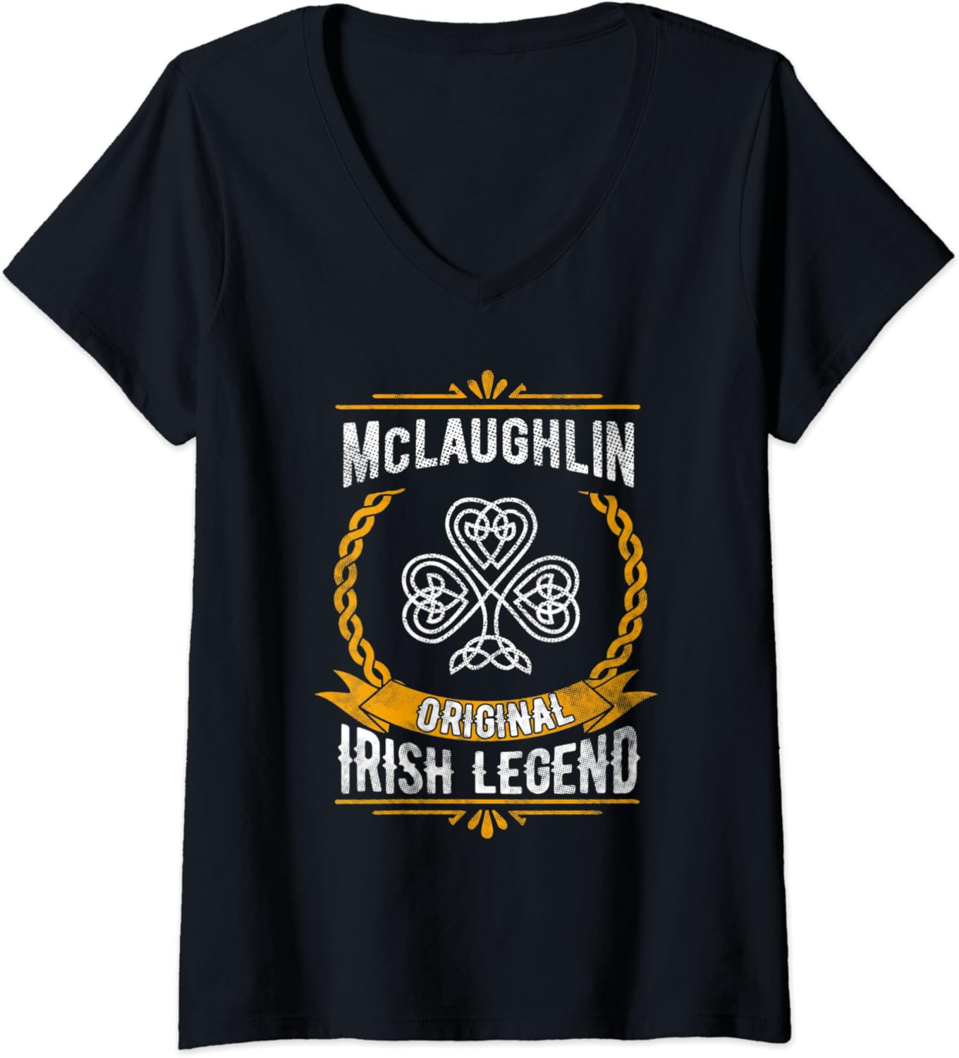 Womens McLaughlin Irish Name Gift Vintage Ireland Family